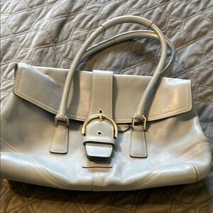 Elegant Blue Handbag